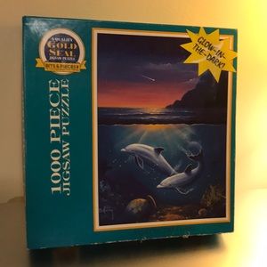 🎉2/$15🎉1000 piece jigsaw puzzle, “Night of the Comet”